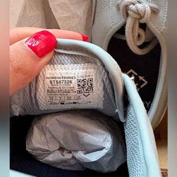 Sperry Women’s Soletide Seacycled Leather Shoes – Size 8.5 – Brand New in Box - Picture 10 of 11